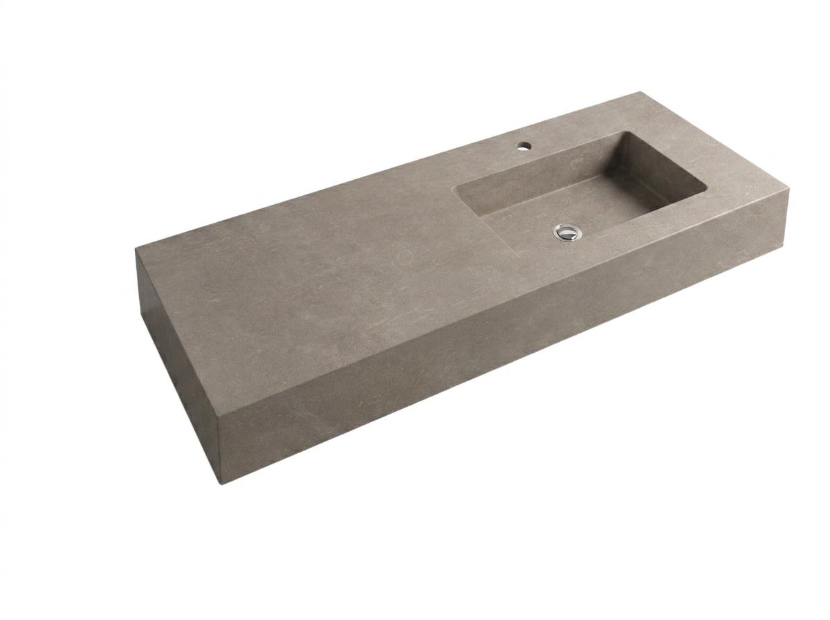 Resource Noto Wastafel 160 cm Rechts